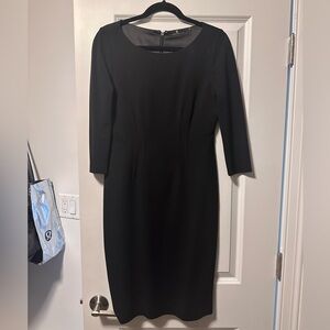 Elie Tahari Black Work Dress